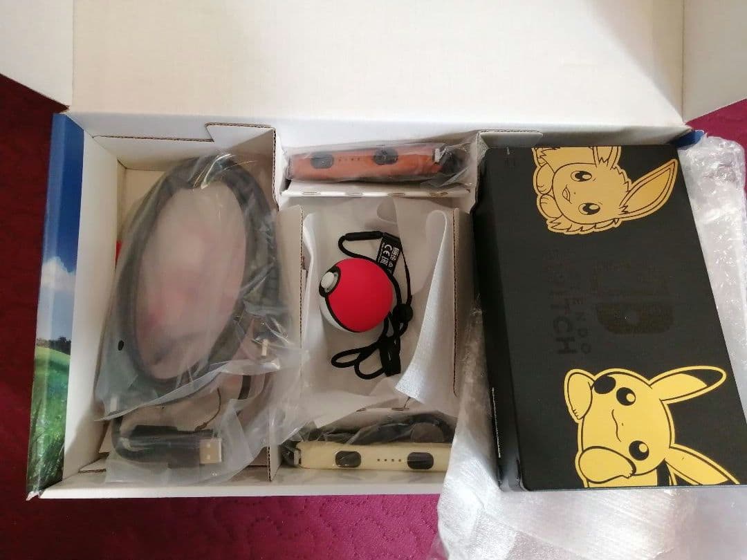 ジャンク品 Nintendo Switch ピカチュウ・イーブイモデル 本体ほか
