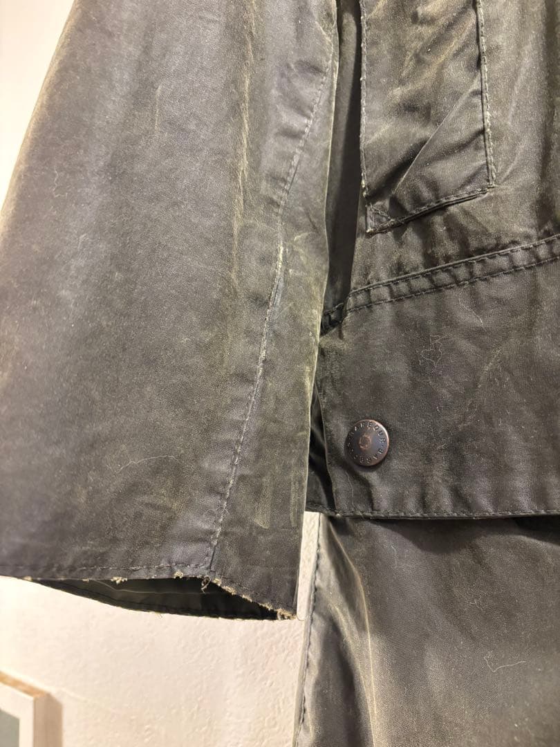 80s 2ワラント BARBOUR BORDER