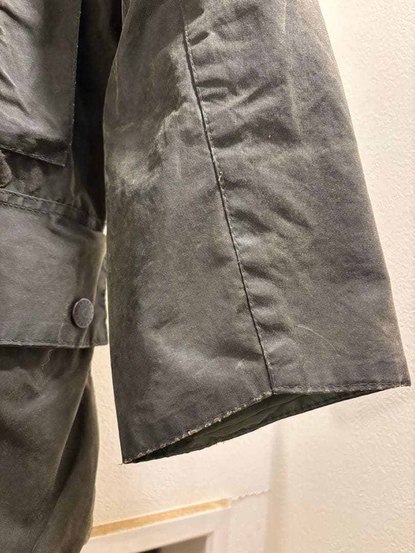 80s 2ワラント BARBOUR BORDER