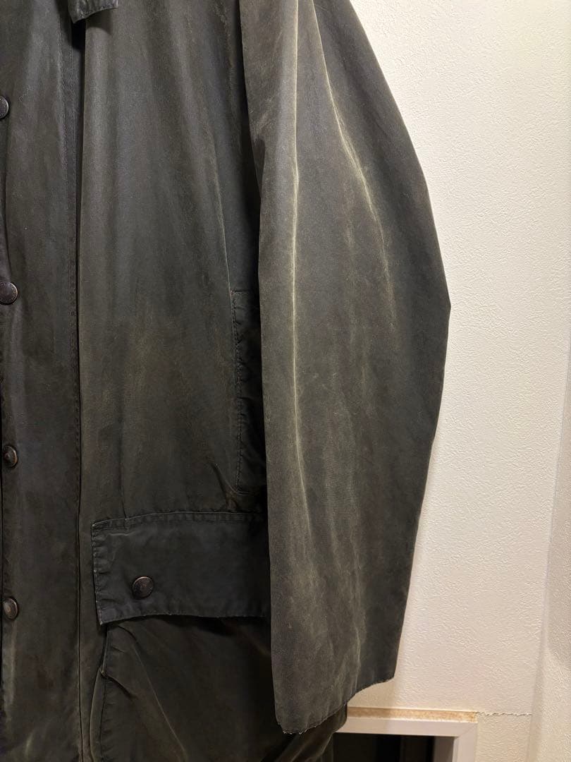 80s 2ワラント BARBOUR BORDER