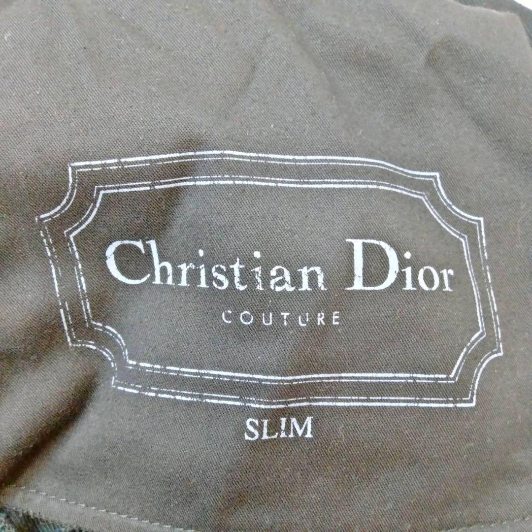 ディオール【美品】コットンパンツ　ズボン　Dior　ブラック系　Ｌサイズ相当