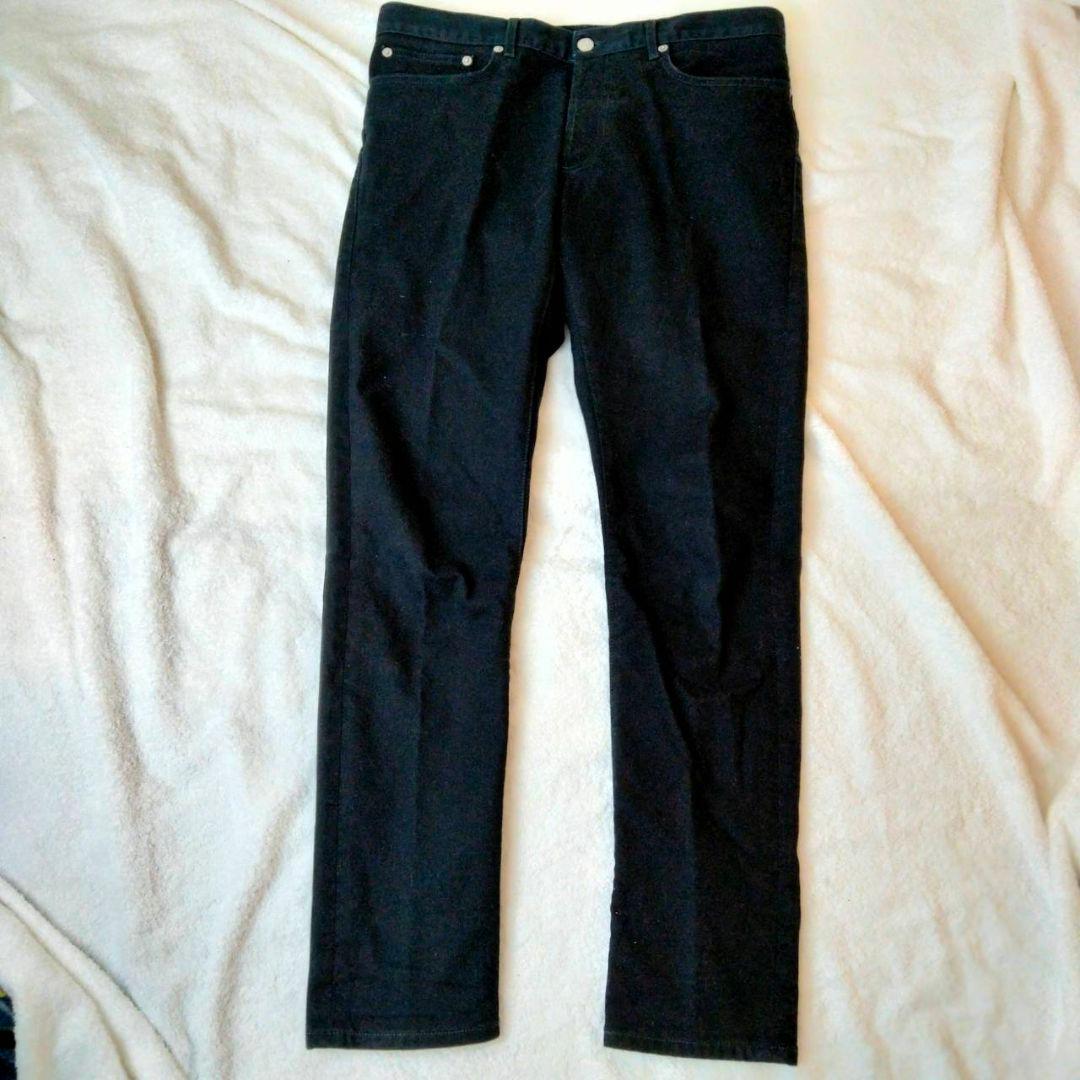ディオール【美品】コットンパンツ　ズボン　Dior　ブラック系　Ｌサイズ相当