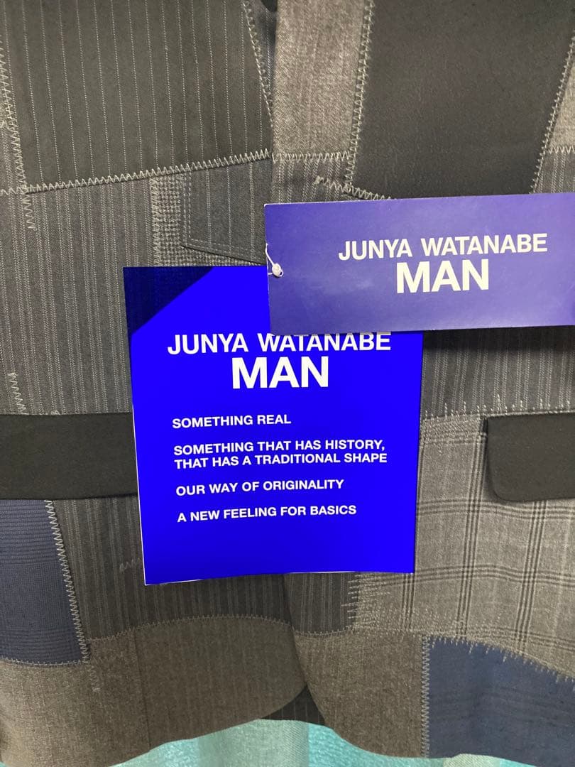 JUNYAWATANABE MAN 25SSパッチワーク ジャケット 未使用