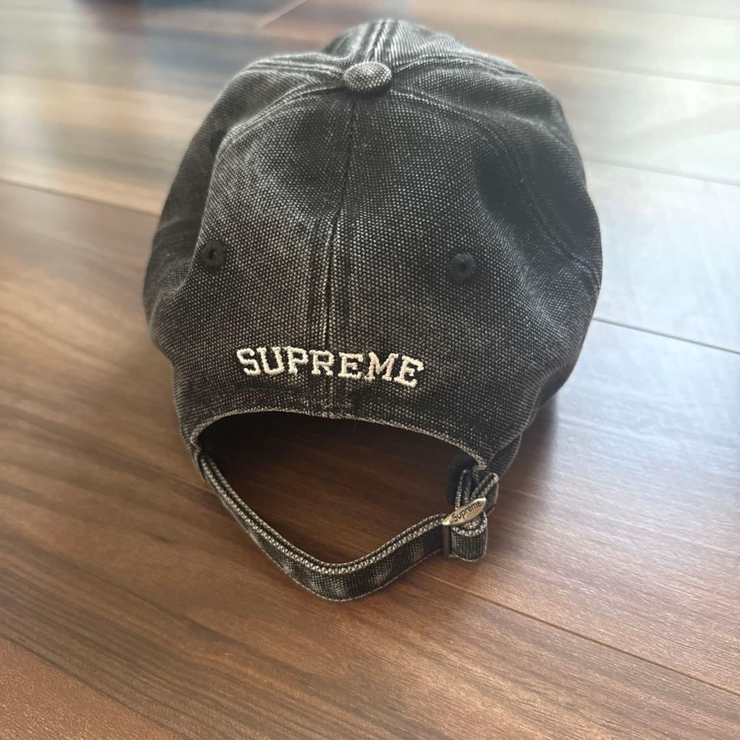 SUPREME グレーキャップ Sロゴ