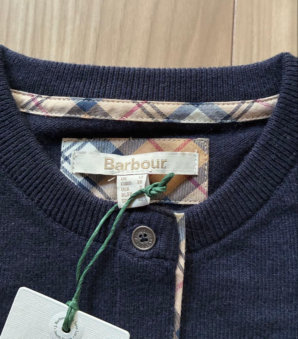 Barbour バブアー　カーディガン Pendle cardigan 紺