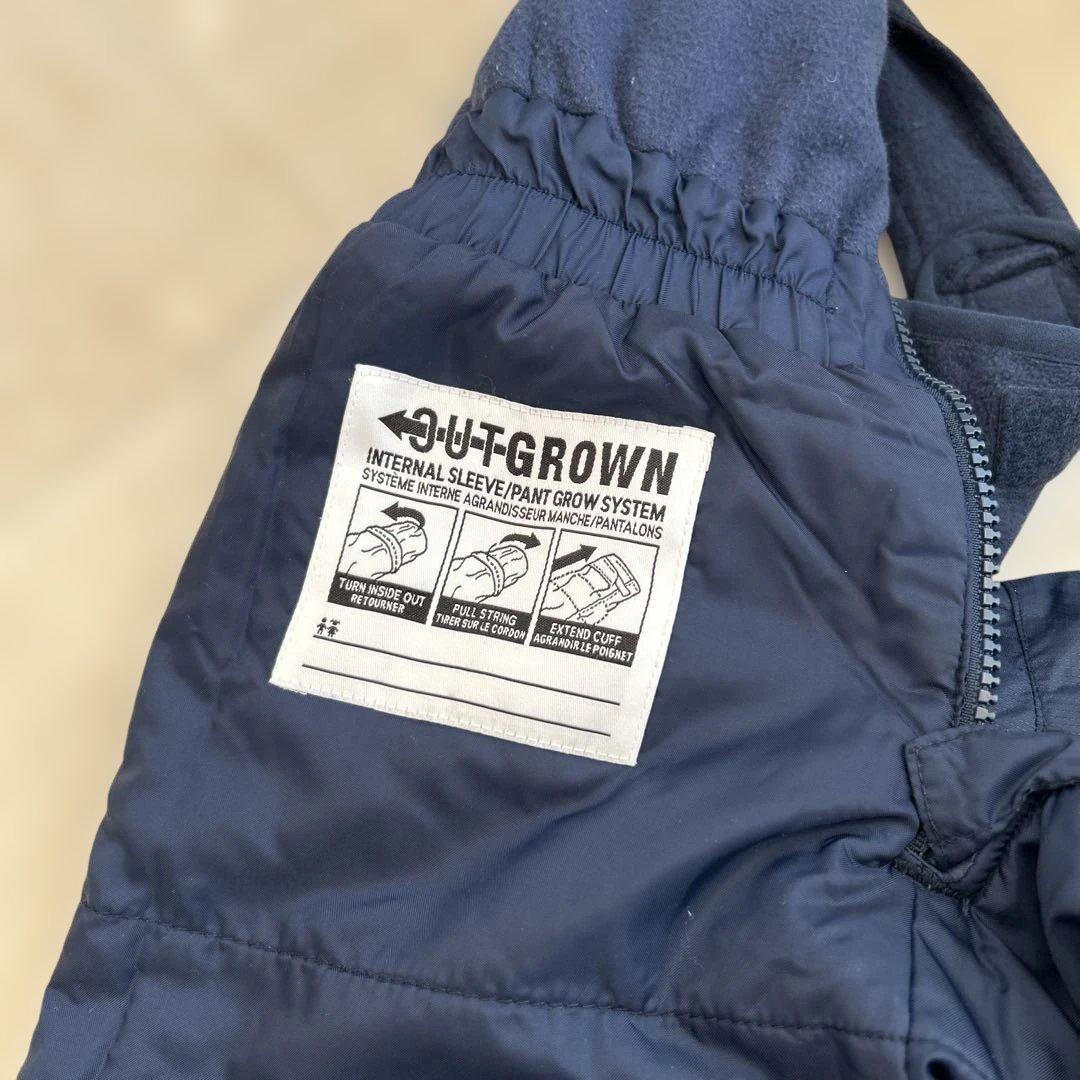 ★良品★Columbia スキー スノーウェア 120cm サイズアップ機能