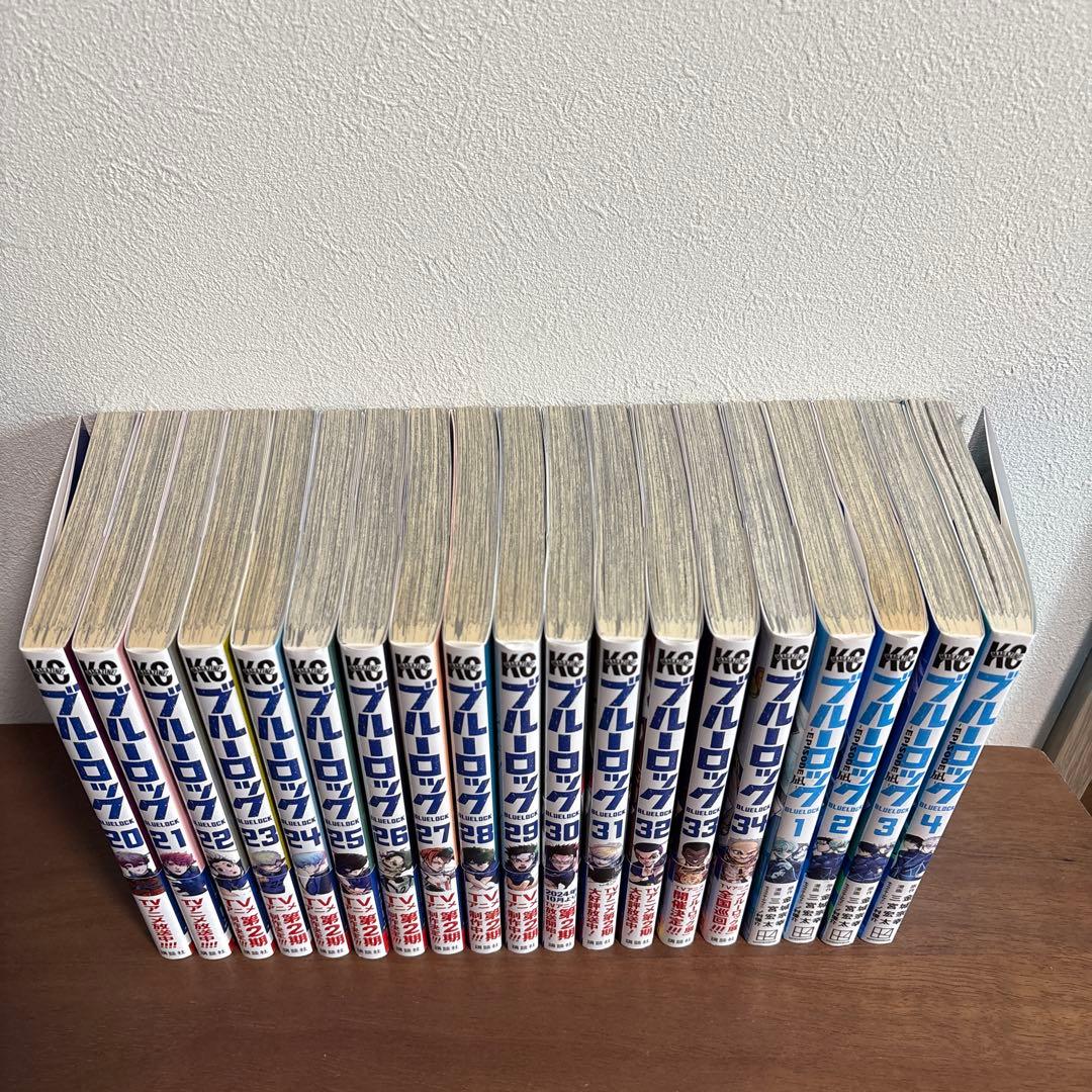 ブルーロック　1〜34巻+EPSODE凪1-4巻セット