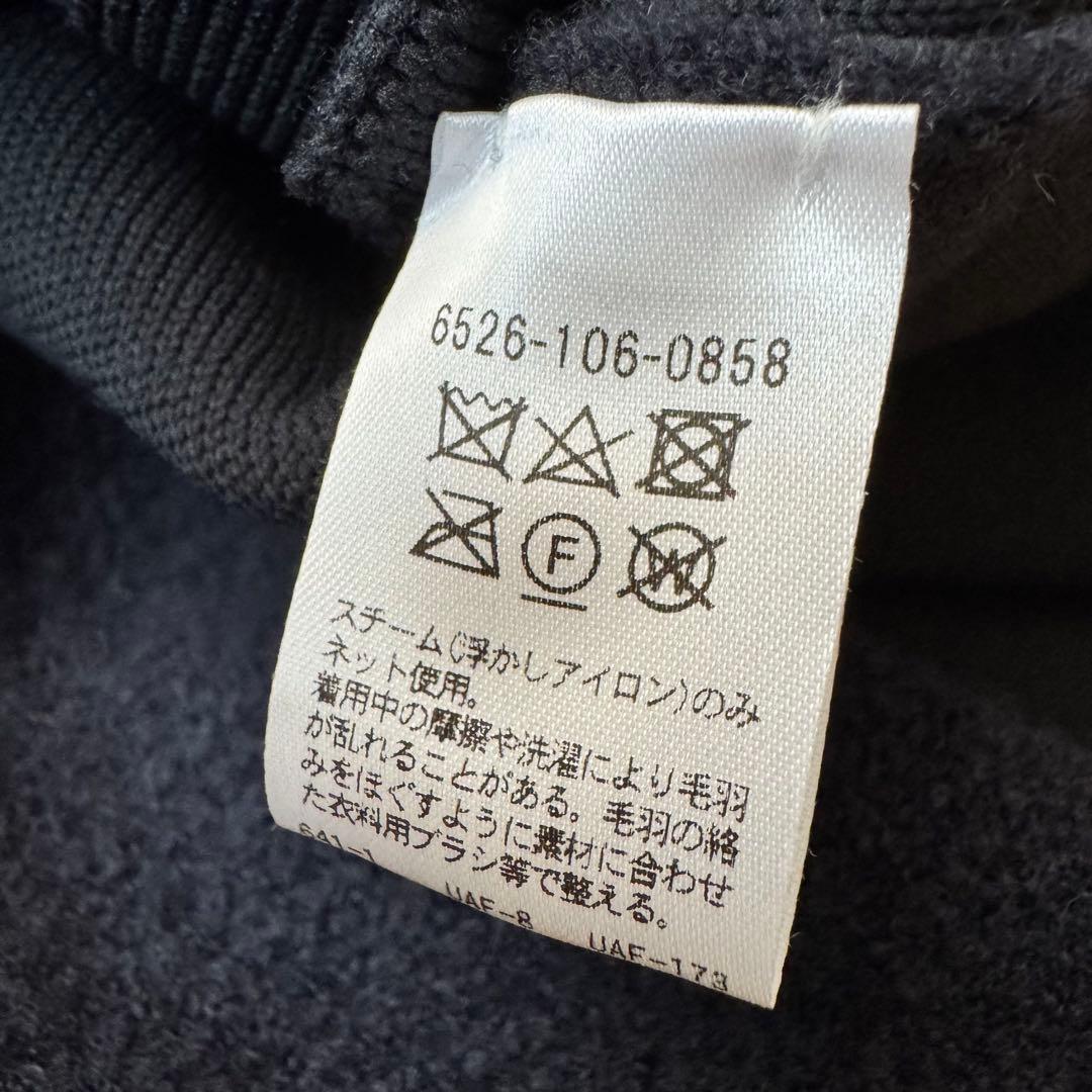 drawer ドゥロワー ノースリーブ　カシミヤ混　ワンピース　黒