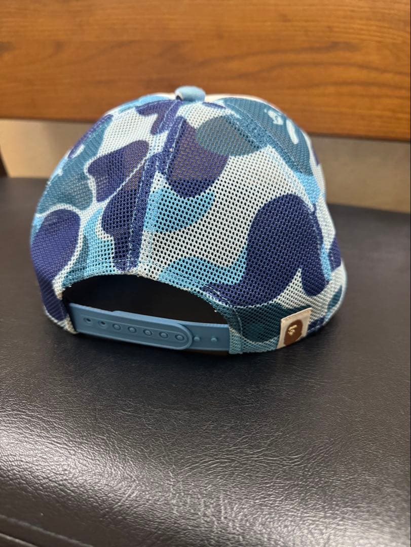 BAPE ストーン付きカモフラージュキャップ