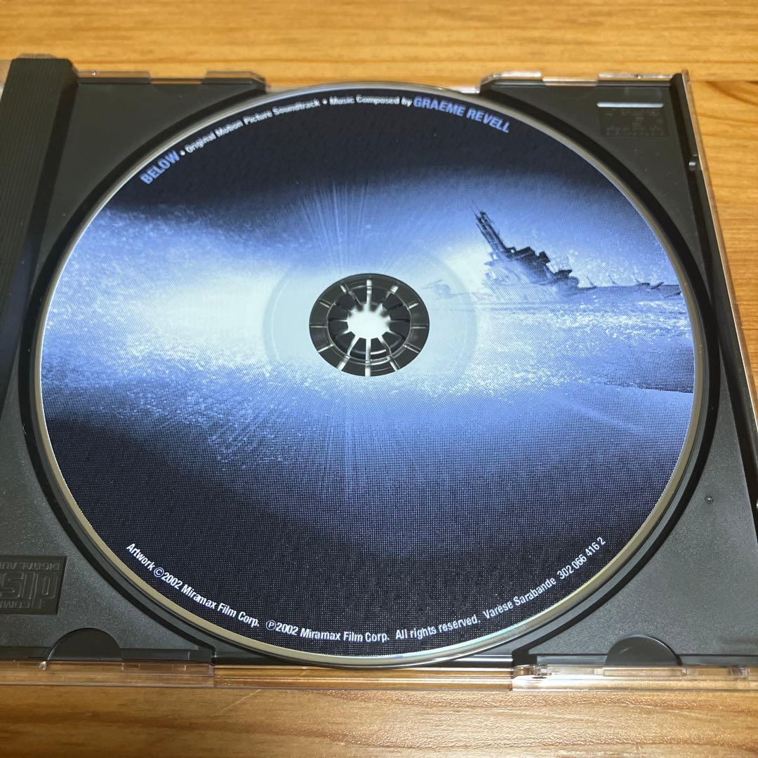 洋楽 Below Soundtrack GRAEME REVELL CD