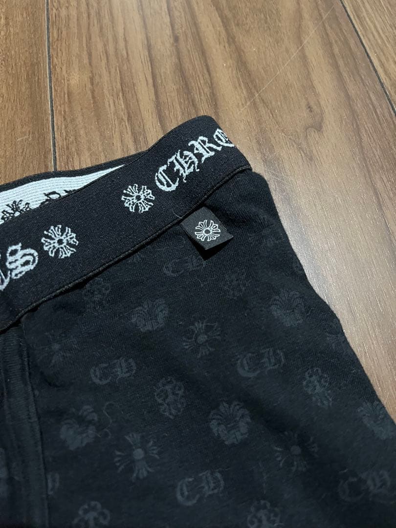 未使用　Chrome Hearts ブラックレギンス
