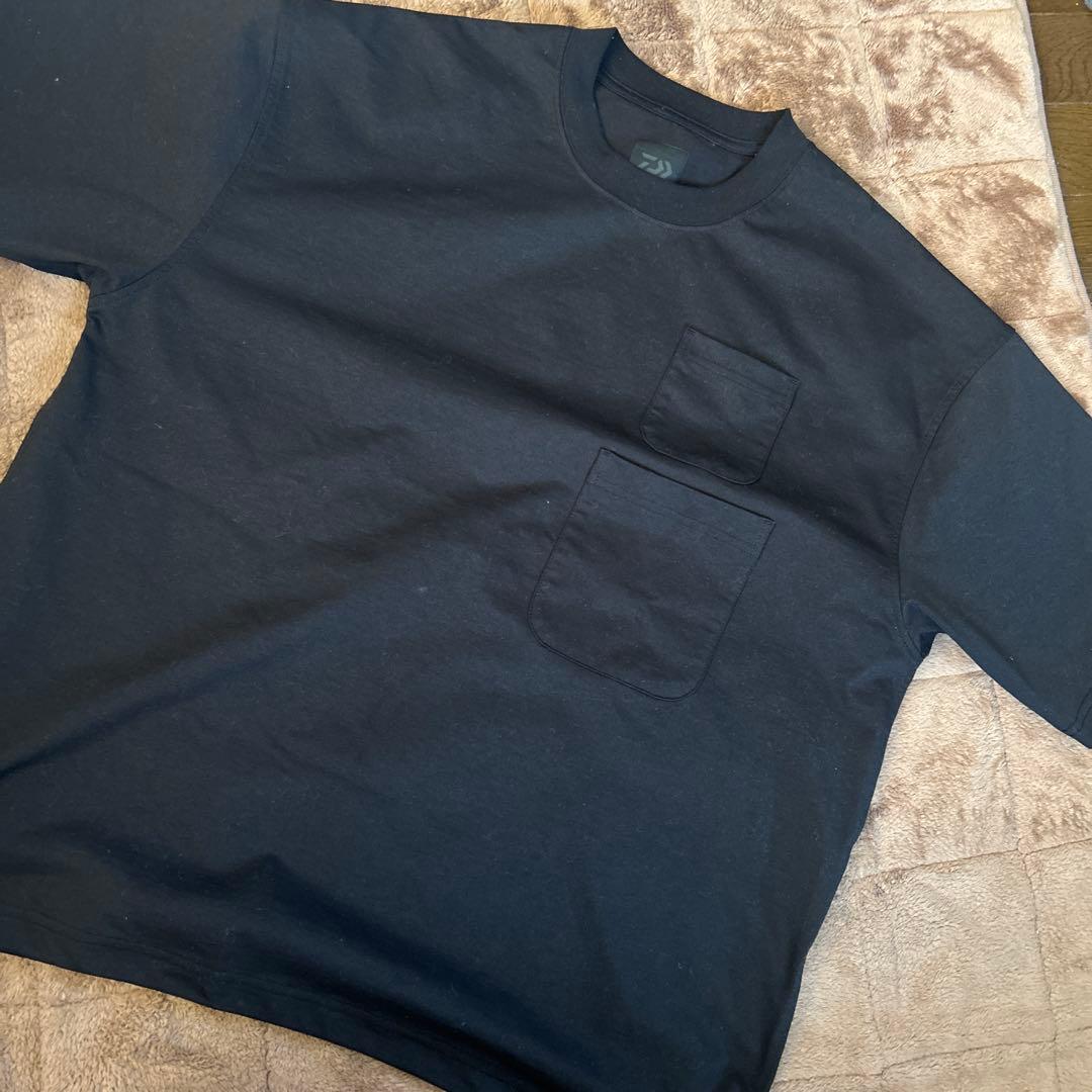 ダイワピア39 黒 Tシャツ 2ポケット