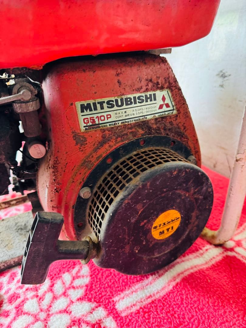 MITSUBISHI 三菱 空冷ガソリンエンジンポンプ G510P口径 80mm