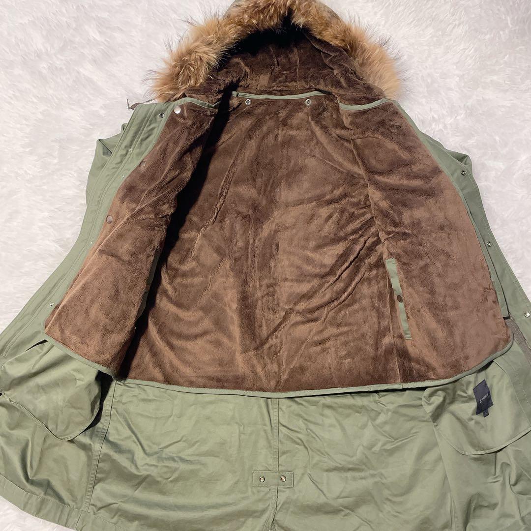 ★美品★ RAGE BLUE レイジブルー　モッズコート　カーキ　L