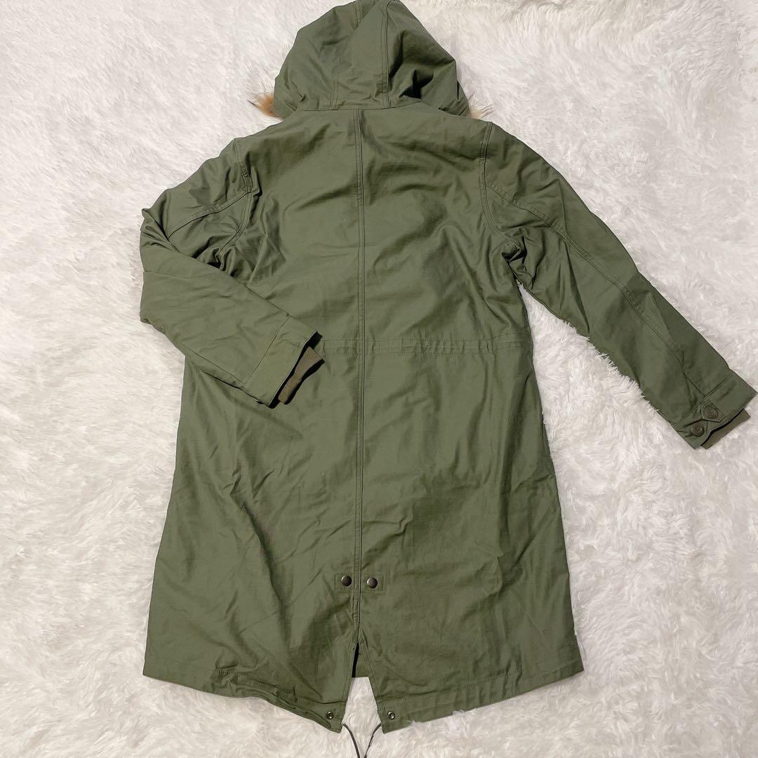 ★美品★ RAGE BLUE レイジブルー　モッズコート　カーキ　L