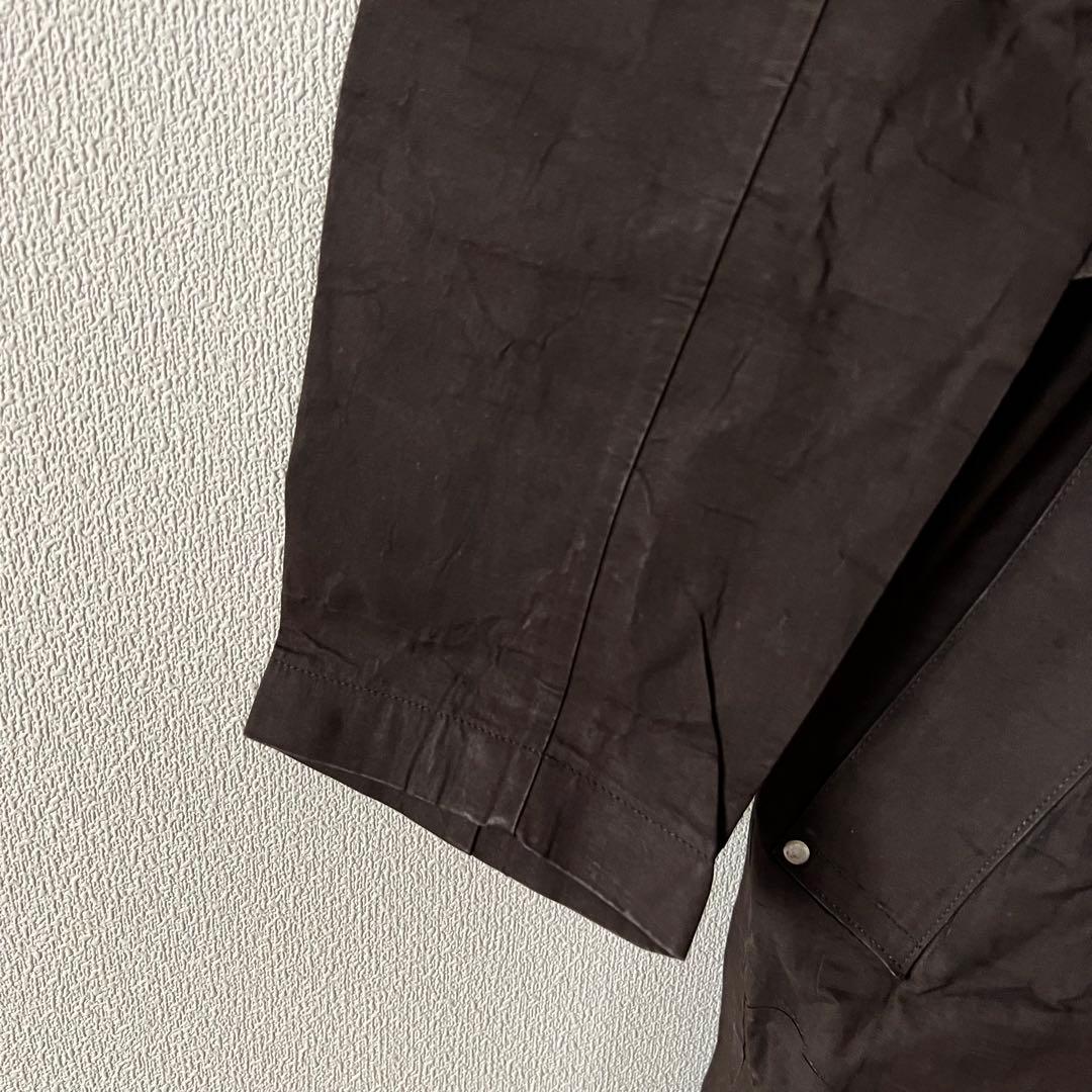 エルメス マルジェラ期 マッキントッシュ トレンチコート ブラウン ロング