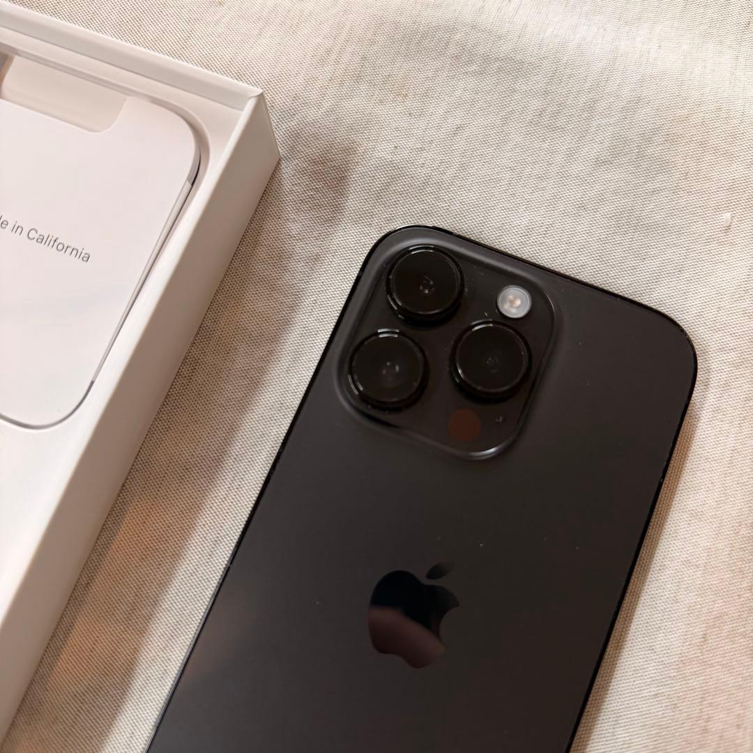 美品☆iPhone14pro 本体 128GB スペースブラック
