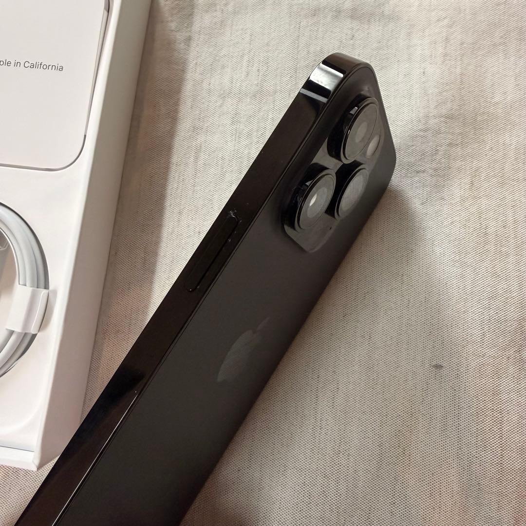 美品☆iPhone14pro 本体 128GB スペースブラック