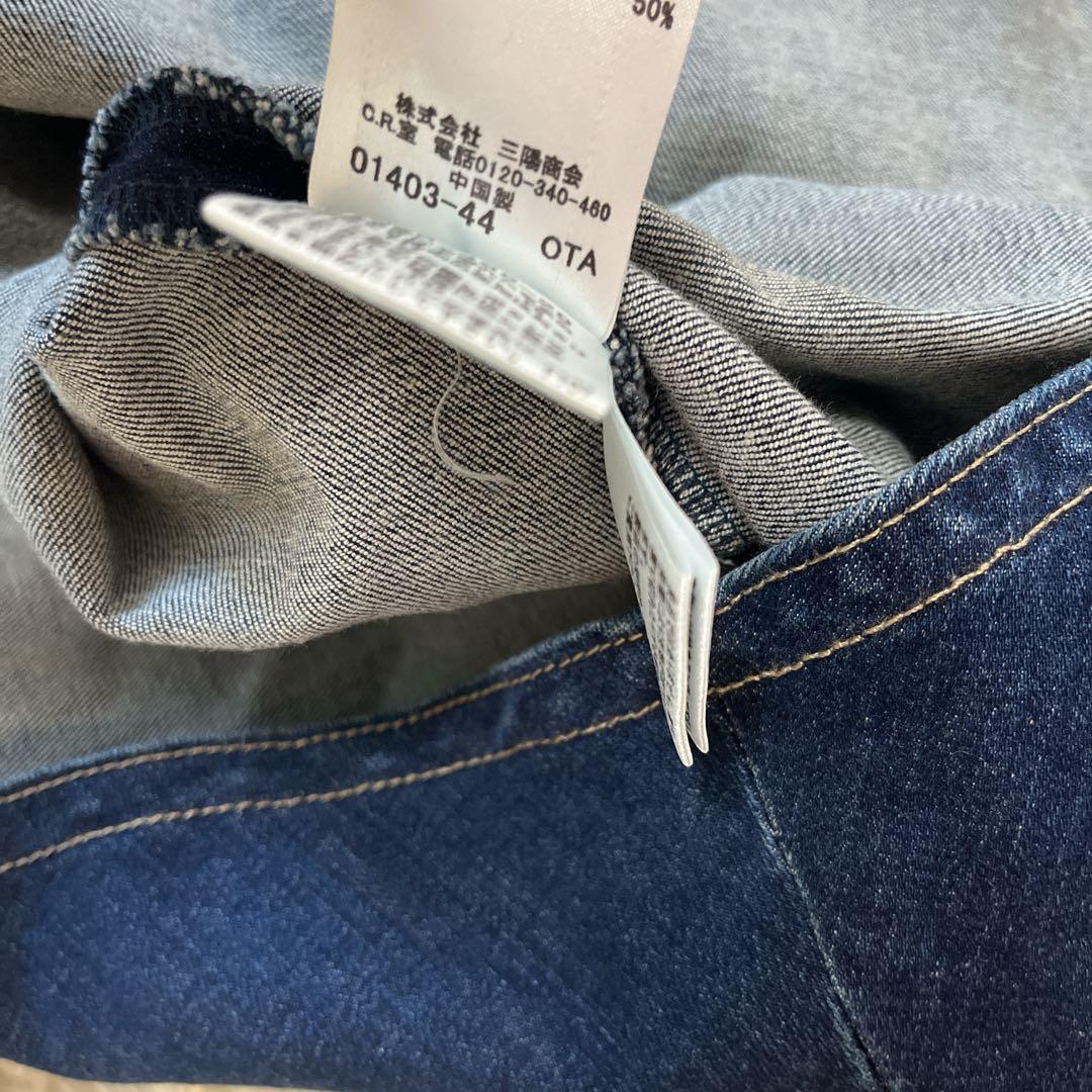 美品♡BURBERRY バーバリーブルーレーベル デニムワンピース ノバチェック
