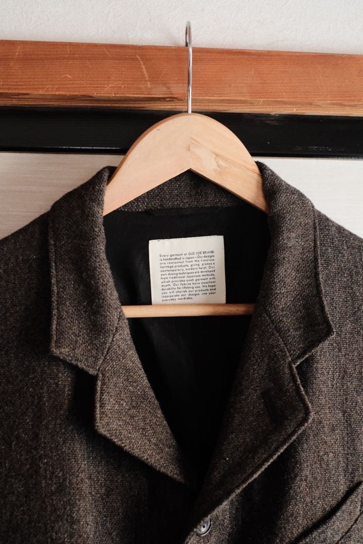 SALE OLDJOE country jacketウールリネンジャケット