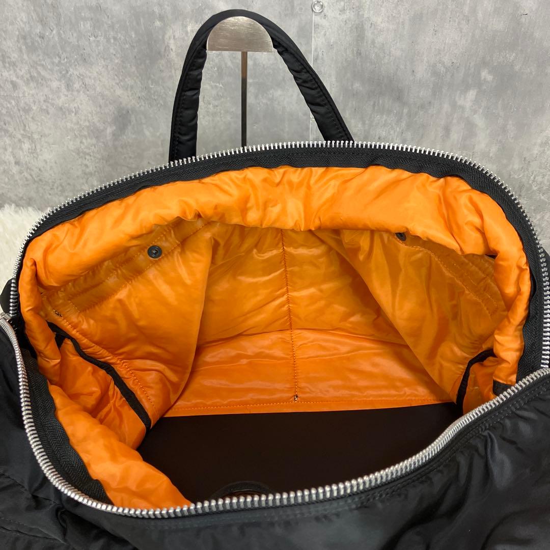 PORTER ボストンバッグ 2way タンカー ブラック ナイロン 大容量