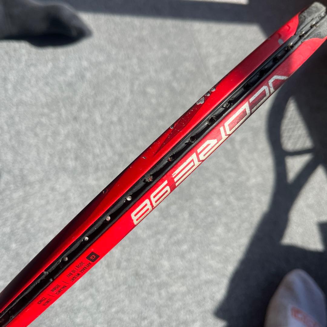 ヨネックス　YONEX ブイコア98 赤　レッド　希少 VCORE98