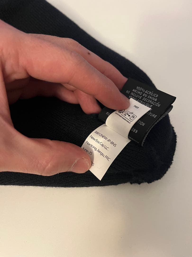 帽子 Supreme x New Era Box Logo Beanie (25FW)
