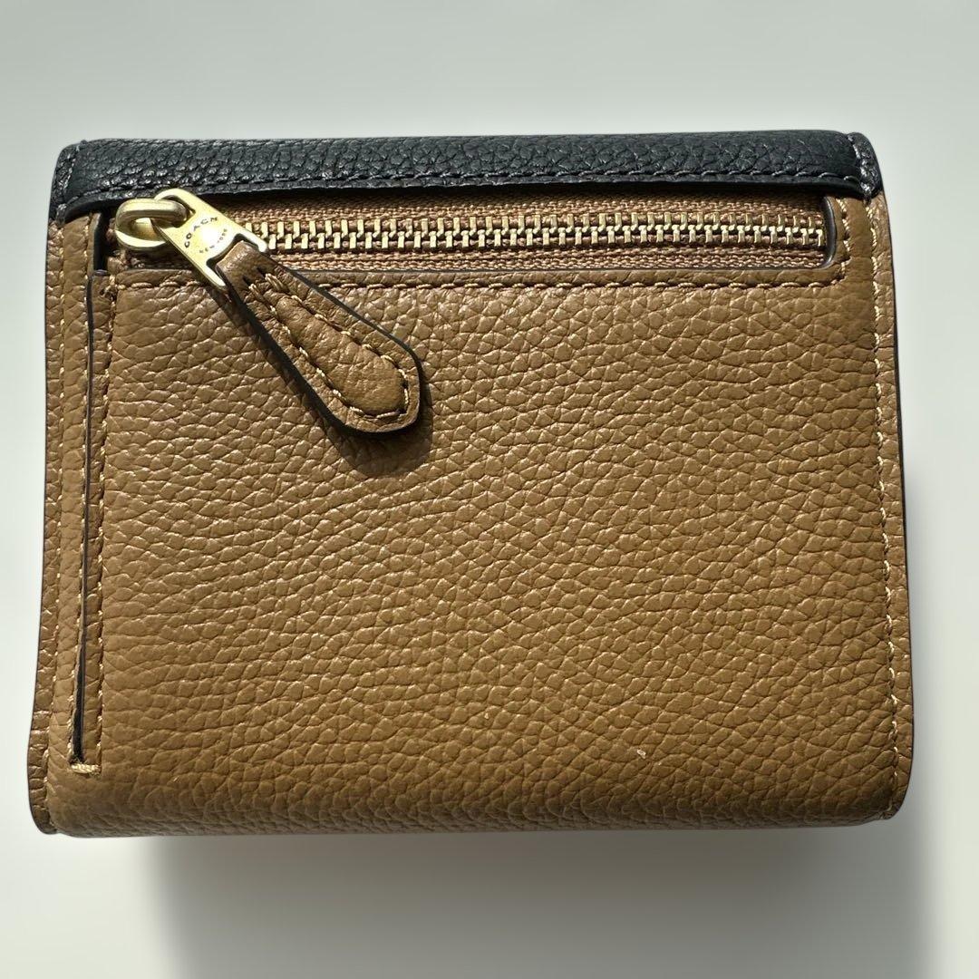 COACH ミラ スモール フラップ ウォレット・カラーブロック 正規品
