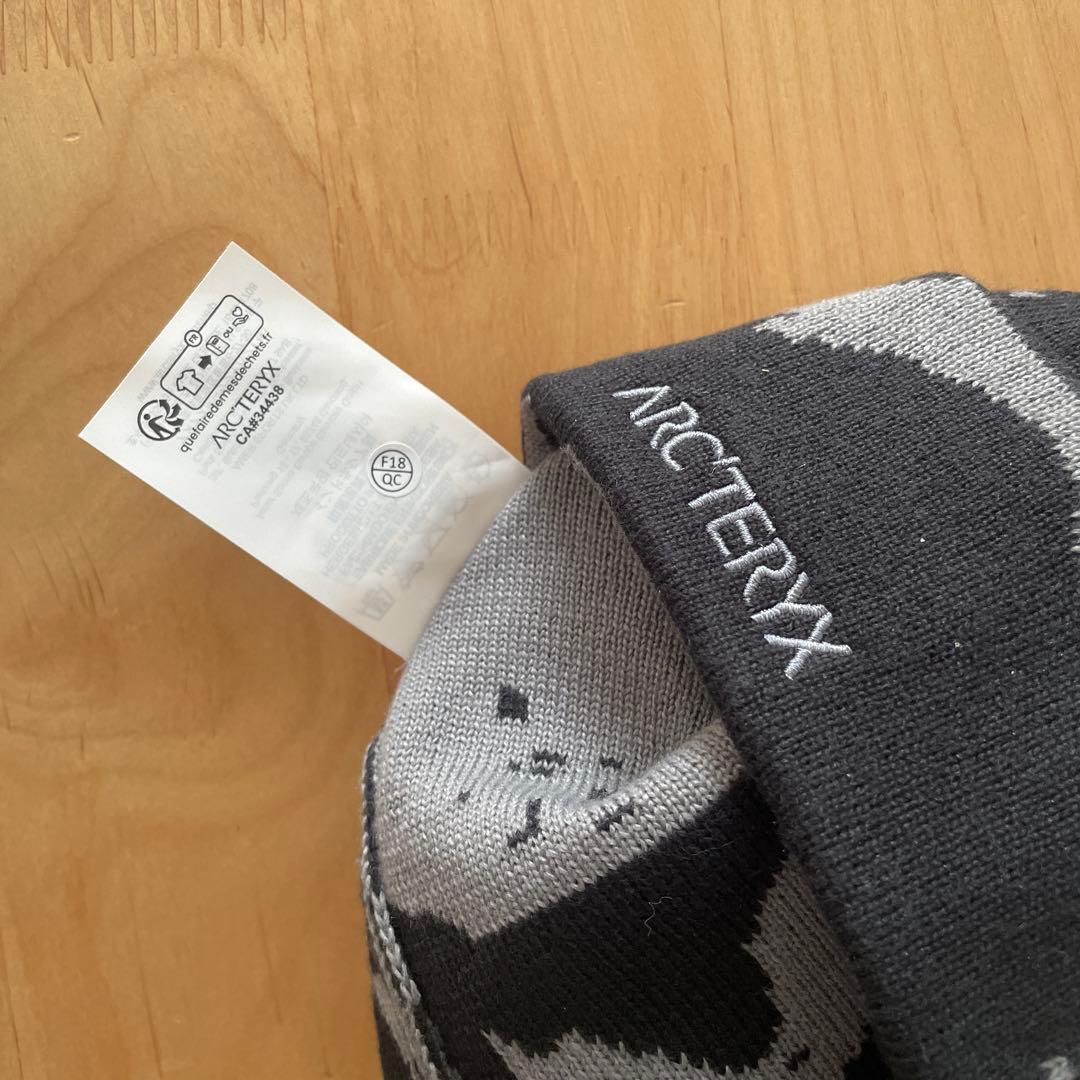ARC'TERYX ニット帽 M/L 恐竜モチーフ