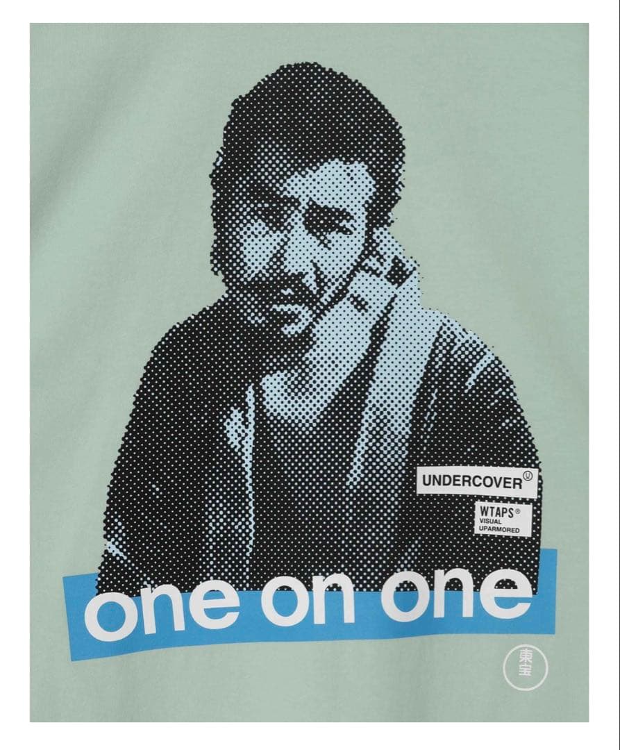 WTAPSコラボ one on one 七人の侍 ライトグリーングレー 2 美品