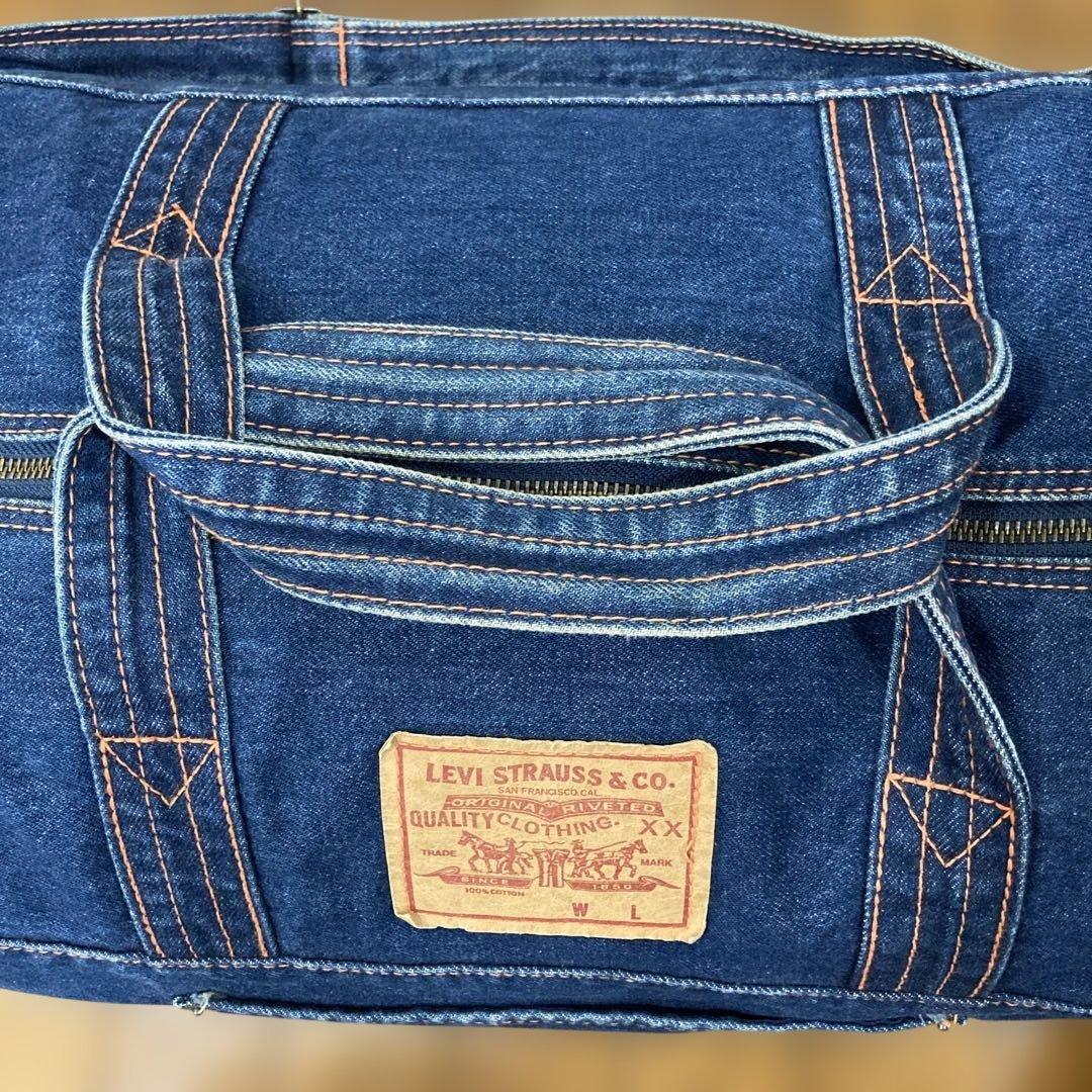Levi's リーバイス ボストンバッグ ドラムバッグ　デニム