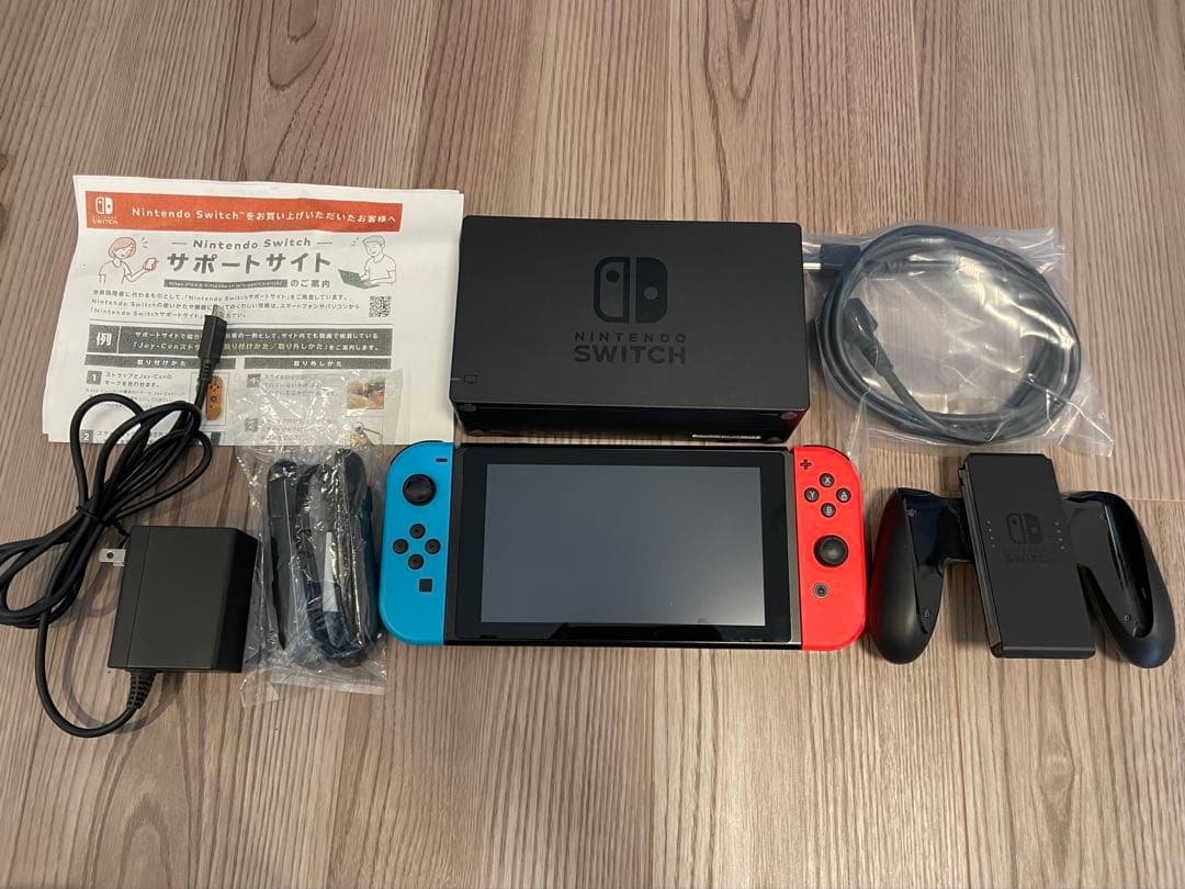 Nintendo Switch本体(外箱、付属品全てあり)