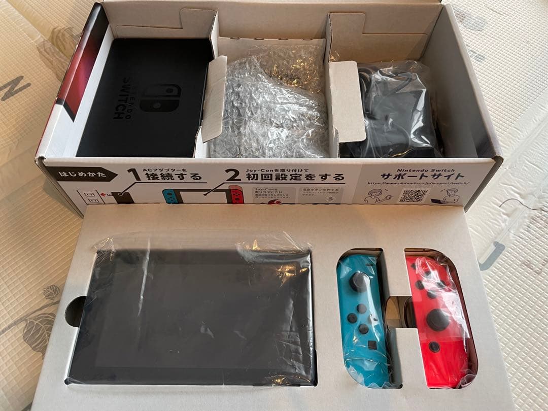 Nintendo Switch本体(外箱、付属品全てあり)