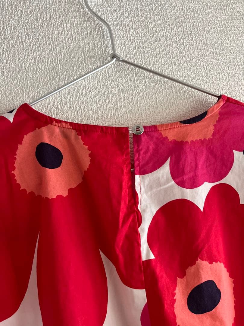 ✨美品✨marimekko Unikko 7部丈カットソー