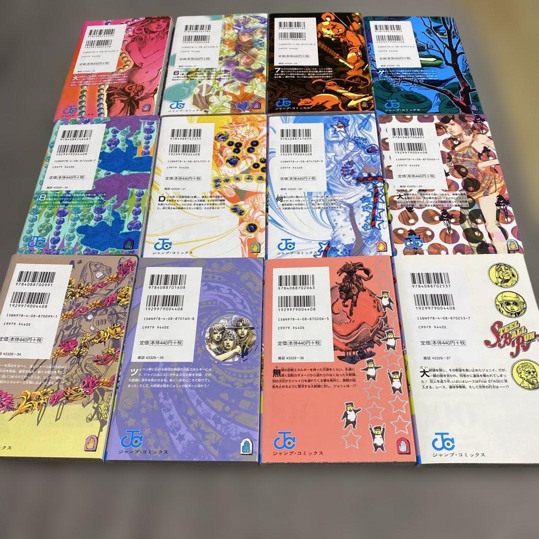 美品　ジョジョの奇妙な冒険　スティールポールラン全巻セット 少年漫画