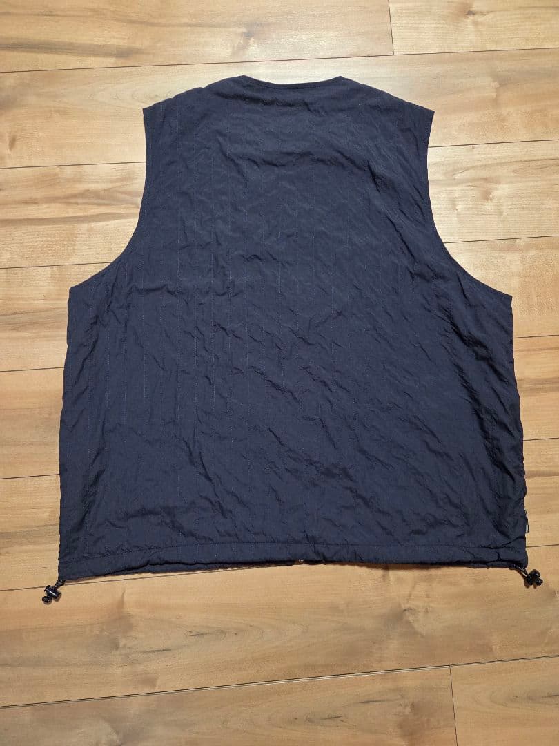 トップス S.F.C STITCHED ZIP VEST Navy