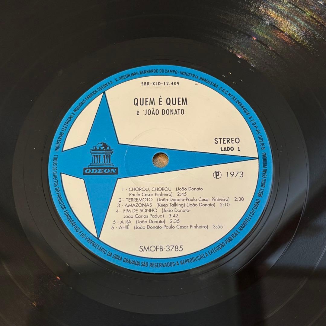 レコード Joao Donato Quem e Quem レアグルーヴ ジャズ