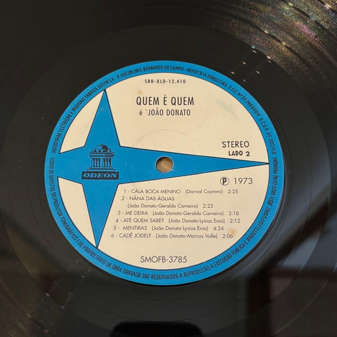 レコード Joao Donato Quem e Quem レアグルーヴ ジャズ