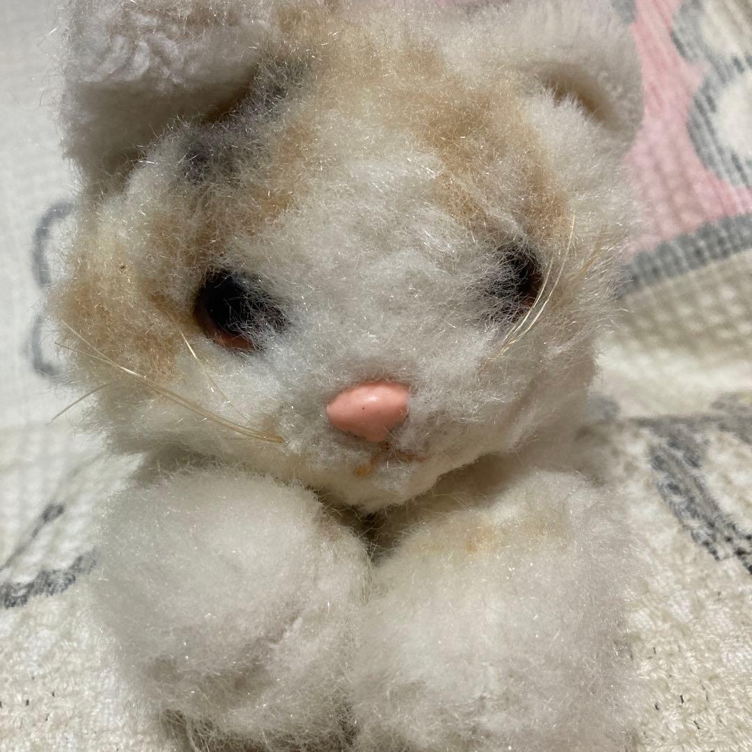 昭和レトロ　ヴィンテージ Meiji 明治　ノベルティ　猫　ぬいぐるみ　2こ