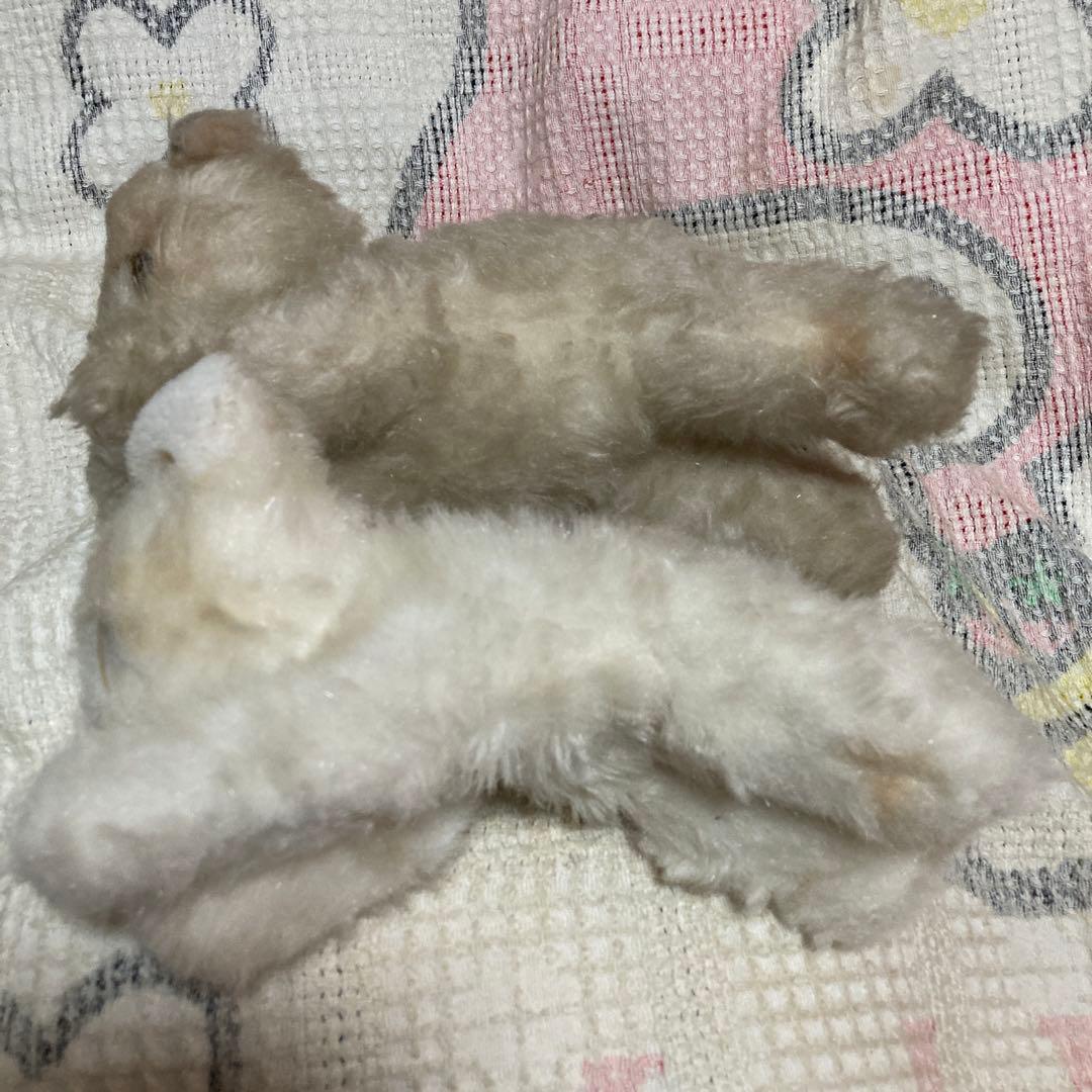 昭和レトロ　ヴィンテージ Meiji 明治　ノベルティ　猫　ぬいぐるみ　2こ
