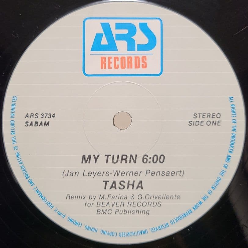 洋楽 MY TURN / TASHA