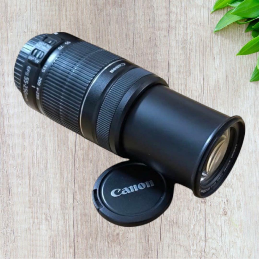 美品　Canon EF-S 55-250mm f/4-5.6