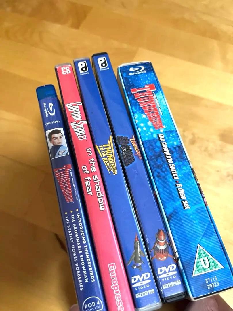 Thunderbirds: ザンダーバード　DVD Blu-ray セット