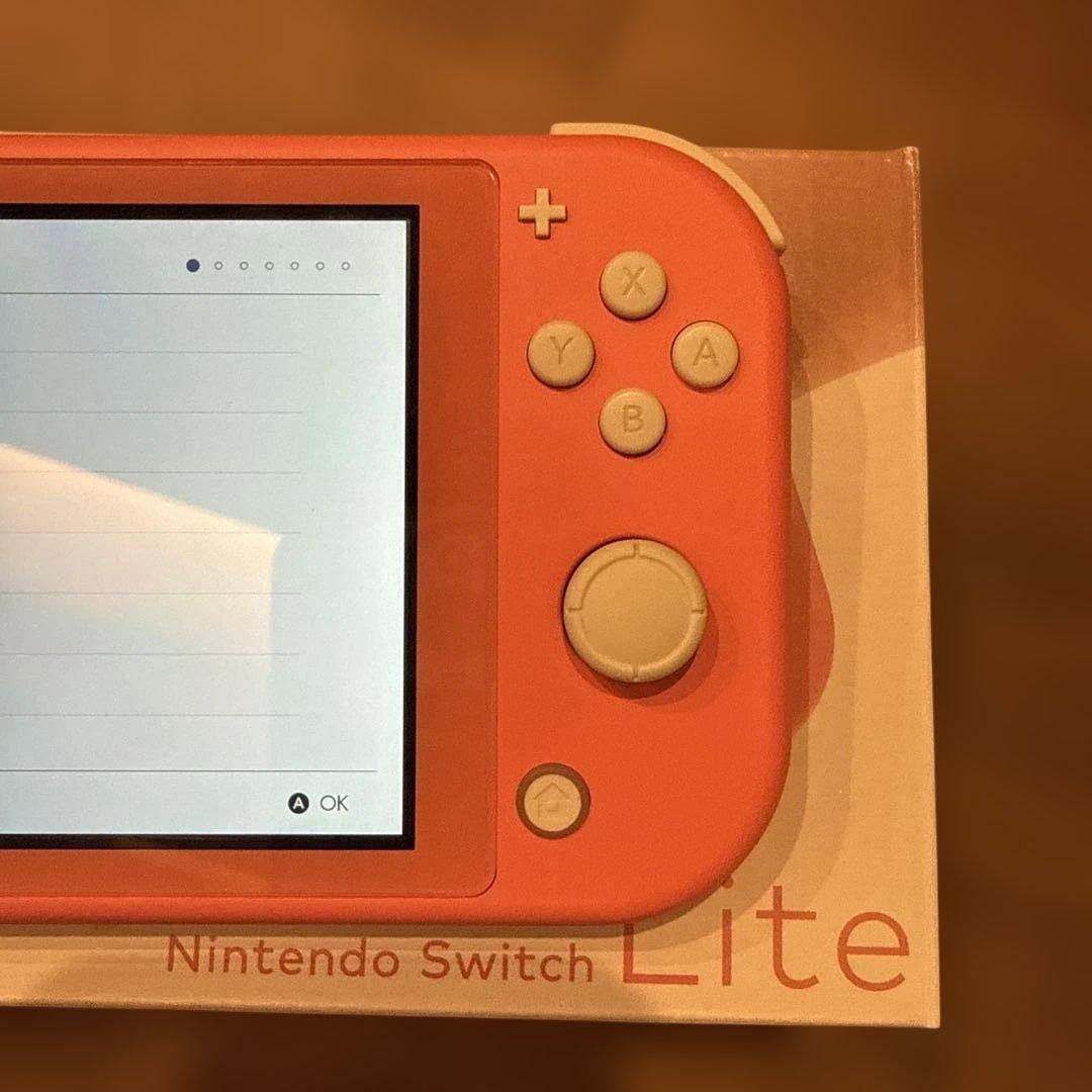Nintendo Switch Lite 本体コーラル［HDH-001］