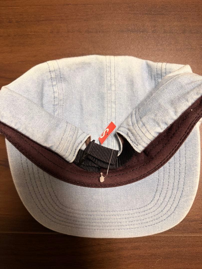 帽子 Supreme washed denim camp cap