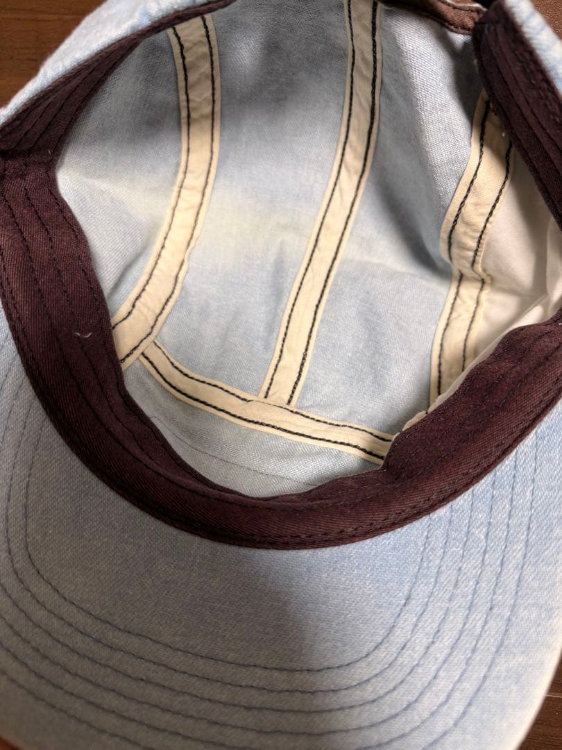 帽子 Supreme washed denim camp cap