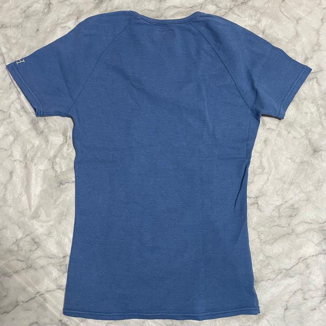 【美品】ハリウッドランチマーケット ストレッチフライス HRM ロンT