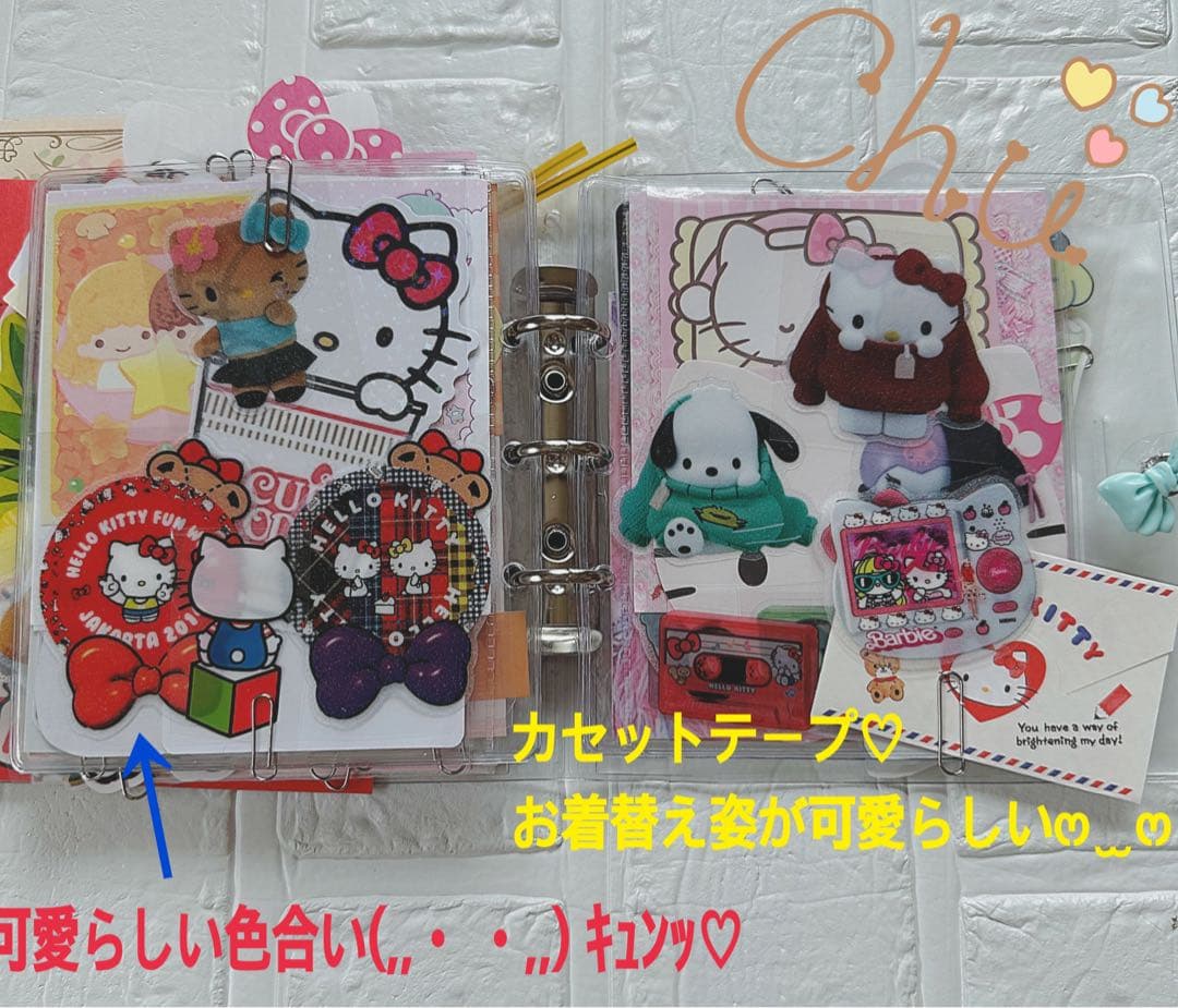 サンリオおすそ分けファイル増量激レア＆激アツ＆アメキャラ＆限定1セットꈍ .̮ ꈍ