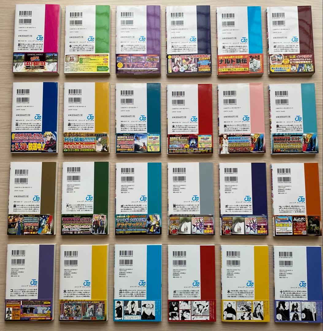ボルト全巻(1〜20巻＋4巻・全初版・帯付き・ジャンパラ付き)
