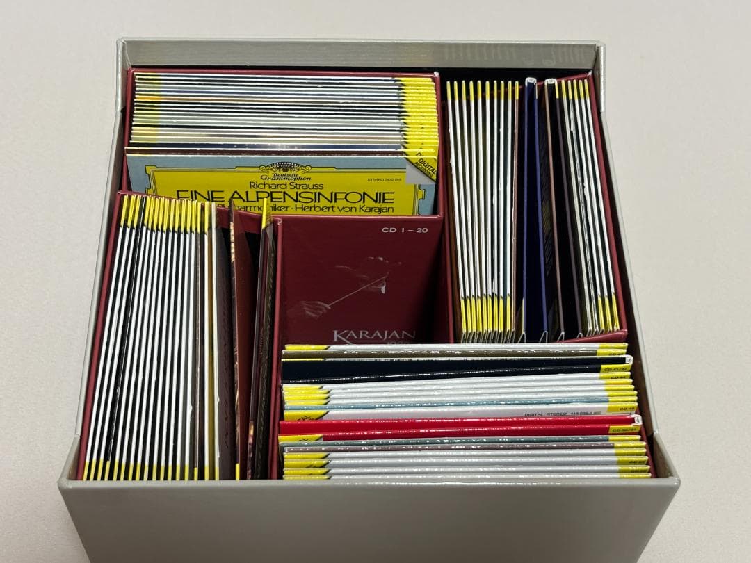 KARAJAN 1980s CDボックスセット